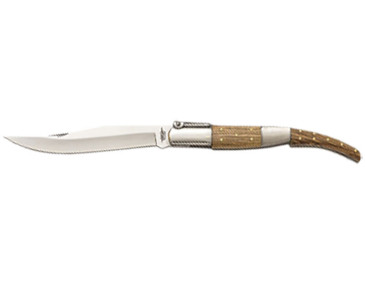 Coltello JKR0930: Precisione ed Eleganza con Manico in Legno di Zebrano