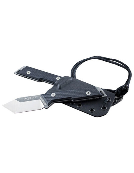 Cuchillo fijo NN Knives Proto City Tanto Negro