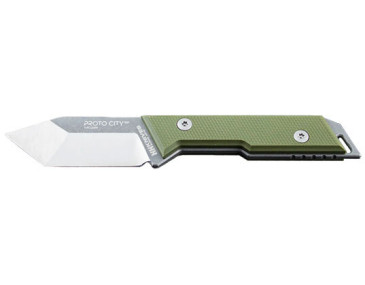 Green Tanto Knife NN Knives: Compact Precision and Robustness