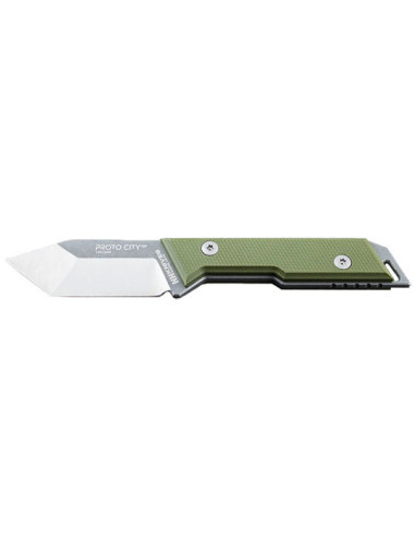 Green Tanto Knife NN Knives: Compact Precision and Robustness