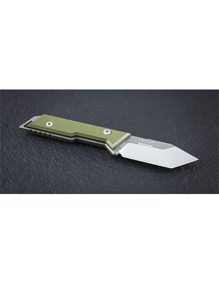 Feststehendes Messer Proto City Tanto Gr&uuml;n NN Knives - 10094 - Khurts.com