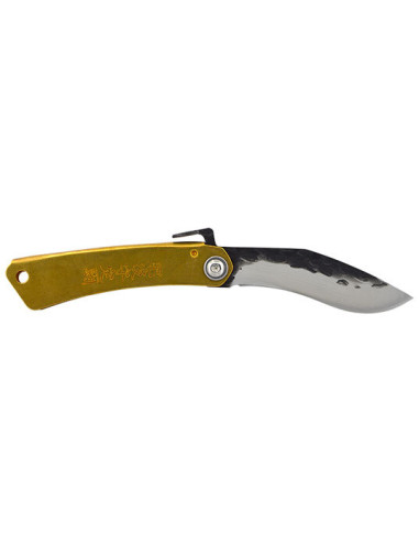 Coltello Higonokami Kukri Dorato