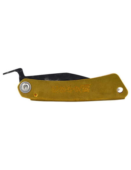 Messer Higonokami Kukri Vergoldet - 10125 - Khurts.com
