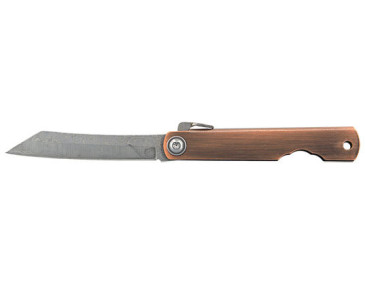 Klappmesser Higonokami JKR Damast Bronze - 10140 - Khurts.com 2