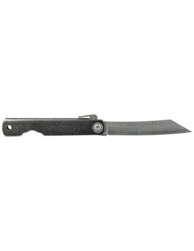 Coltello Pieghevole Higonokami Damasco Grigio: Precisione ed Eleganza