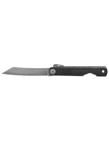 Coltello Pieghevole Higonokami Damasco Grigio: Precisione ed Eleganza