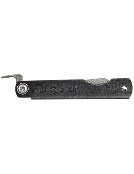 Coltello Pieghevole Higonokami Damasco Grigio: Precisione ed Eleganza