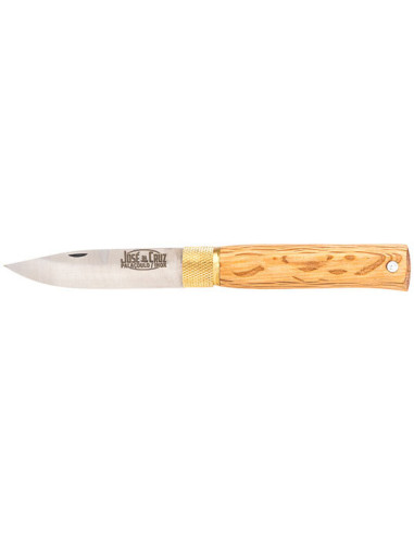 Cuchillo Merendeira: Precisi&oacute;n y Elegancia en Carbono y Roble