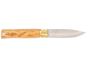 Coltello Merendeira: Precisione ed Eleganza in Carbonio e Quercia 2