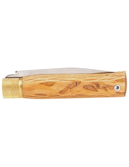 Cuchillo Merendeira: Precisi&oacute;n y Elegancia en Carbono y Roble