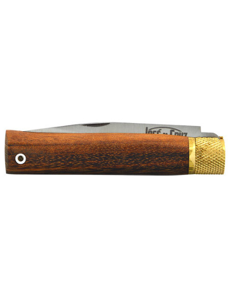 Couteau Merendeira Jos&eacute; Da Cruz Carbone Bois Tigr&eacute; - 10181 - Khurts.com