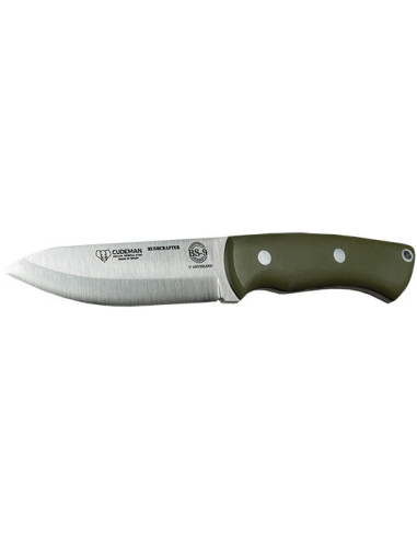Coltello Cudeman Bushcrafter Verde: Precisione e Robustezza all'Aperto