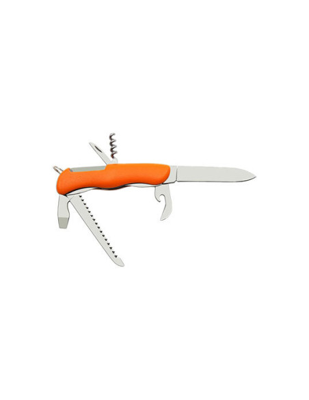 Couteau de Poche Mikov Multifonctions 6 Fonctions Orange - 10377 - Khurts.com