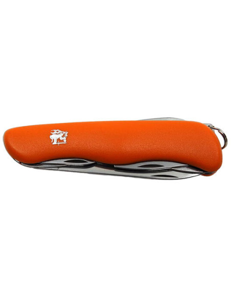 Couteau de poche Mikov multifonctions 5 pi&egrave;ces (tournevis) Orange - 10388 - Khurts.com