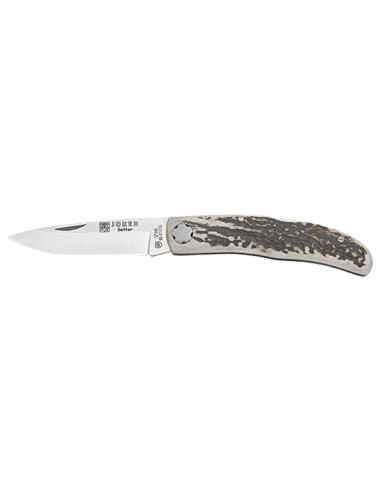Couteau Pliant Joker Setter Bois de Cerf - 10458 - Khurts.com