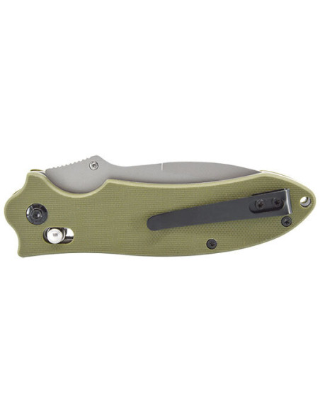 Coltello Sportivo JKR Verde: Precisione e Sicurezza all'Aperto
