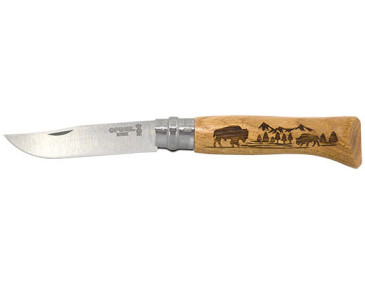 Coltello Opinel N&deg;8 Bison: Precisione ed Eleganza nel Quotidiano