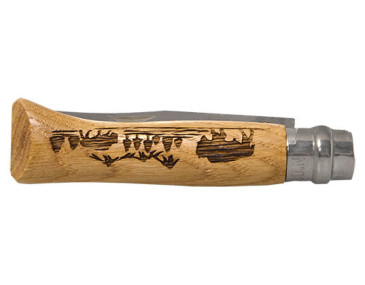 Opinel N&deg;8 Animalia America Bison Klappmesser - 10548 - Khurts.com 2