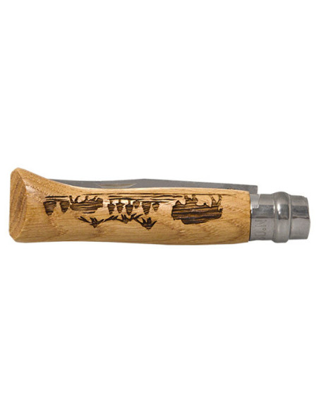 Couteau Pliant Opinel N&deg;8 Animalia America Bison - 10549 - Khurts.com
