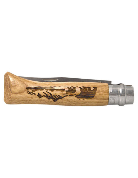 Couteau Pliant Opinel N&deg;8 Animalia America Ours - 10553 - Khurts.com