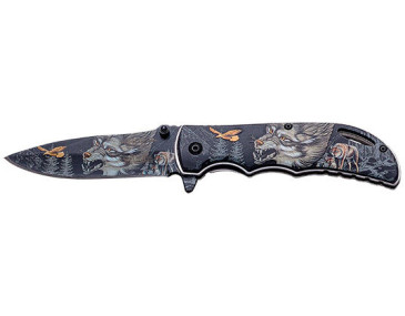 Coltello Pieghevole JKR Loup 0617 : Eleganza e Sicurezza Ineguagliabili