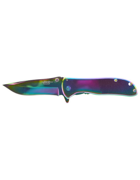 Coltello Pieghevole JKR Rainbow 0577: Eleganza e Precisione Compatta