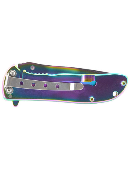 Coltello Pieghevole JKR Rainbow 0577: Eleganza e Precisione Compatta