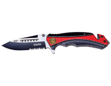Coltello Pieghevole JKR Rosso : Precisione e Sicurezza Ineguagliabili