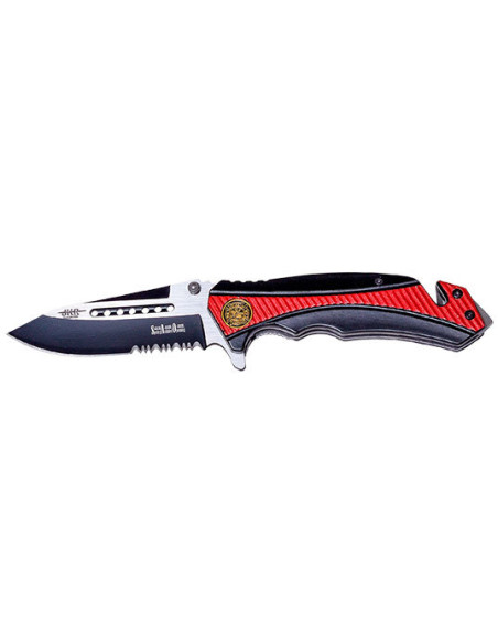 Coltello Pieghevole JKR Rosso : Precisione e Sicurezza Ineguagliabili