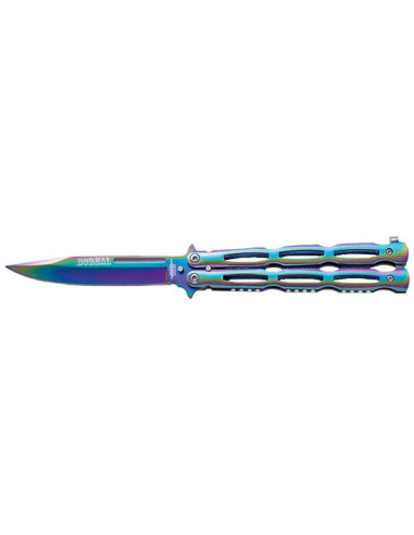 JKR 0507 Butterfly Knife: Precision and Rainbow Style