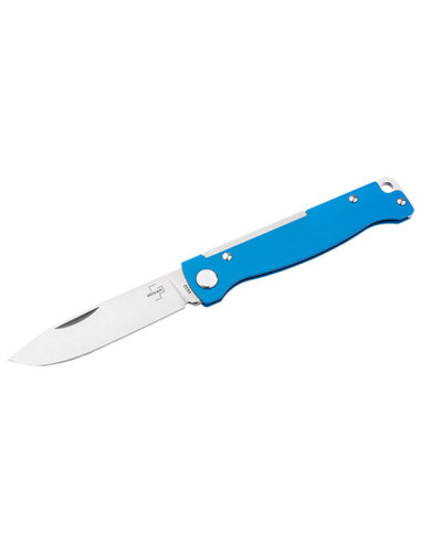 Boker Plus Atlas Blue Folding Knife: Elegance and Lasting Sharpness