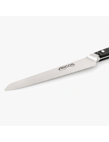 Cuchillo de Pan Arcos Eclipse: Filo Preciso y Dise&ntilde;o &Uacute;nico