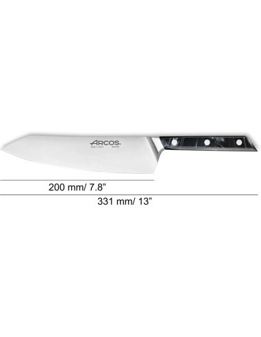Couteau de Chef Arcos Eclipse 200 mm - 10809 - Khurts.com