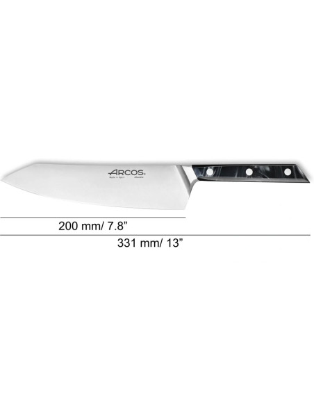 Couteau de Chef Arcos Eclipse 200 mm - 10809 - Khurts.com