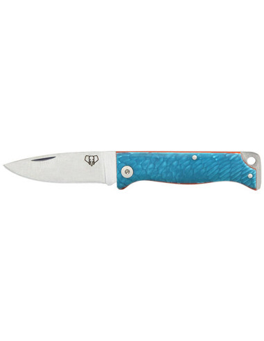Coltello Pieghevole Cudeman Juma Blu : Eleganza e Precisione Compatta