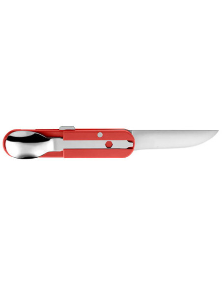 Couteau Multifonction TBOutdoor Bivouac Rouge - 10899 - Khurts.com