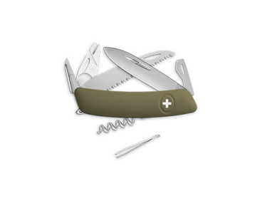 Schweizer Messer Swiza TT05 Zeckenzange Allmatt - olive - 10903 - Khurts.com