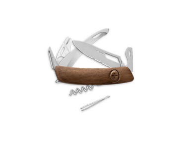 Schweizer Messer Swiza SH05 Hunter Zeckenzange Allmatt - nussbaum - 10906 - Khurts.com