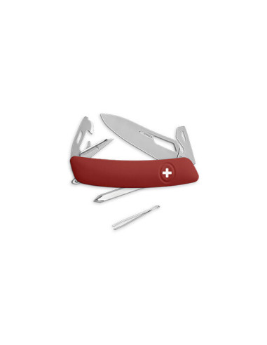 Couteau Suisse Swiza SH04 Allmatt - rouge - 10908 - Khurts.com