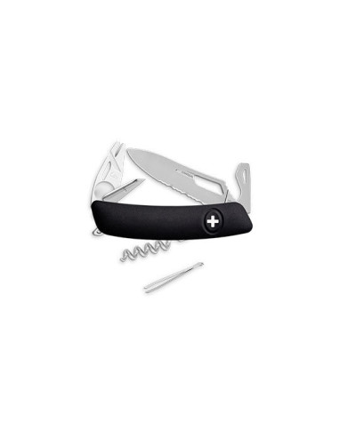Swiza SH03 Black Swiss Knife: Versatility and Total Safety