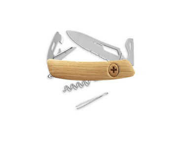 Schweizer Messer Swiza SH03 Allmatt - eiche - 10920 - Khurts.com