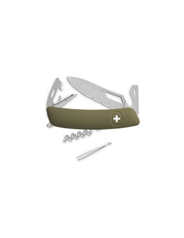 Couteau Suisse Swiza SH03 Allmatt - olive - 10921 - Khurts.com