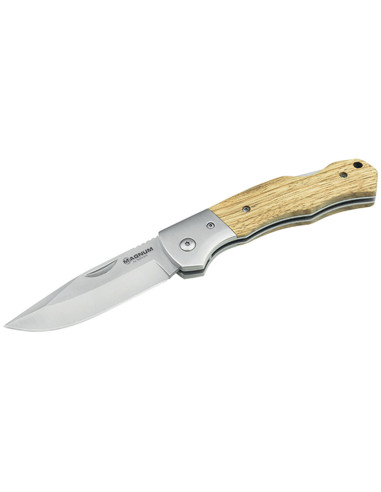 Navaja Plegable Boker Magnum Rustic: Elegancia y Seguridad Aseguradas