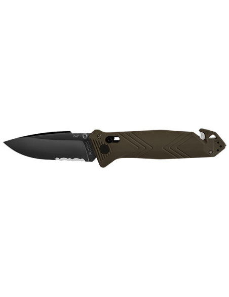 Klappmesser TB Outdoor CAC Mixte - 4 Funktionen - Khaki - 10998 - Khurts.com