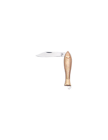 Navaja Plegable Mikov : Elegancia Dorada y Precisi&oacute;n Inigualable