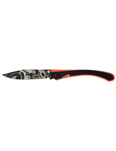 Klappmesser Lug C63 Loup Noir/Orange - 11085 - Khurts.com