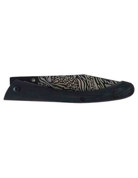 Couteau pliant Lug C63 Animal Noir - 11109 - Khurts.com