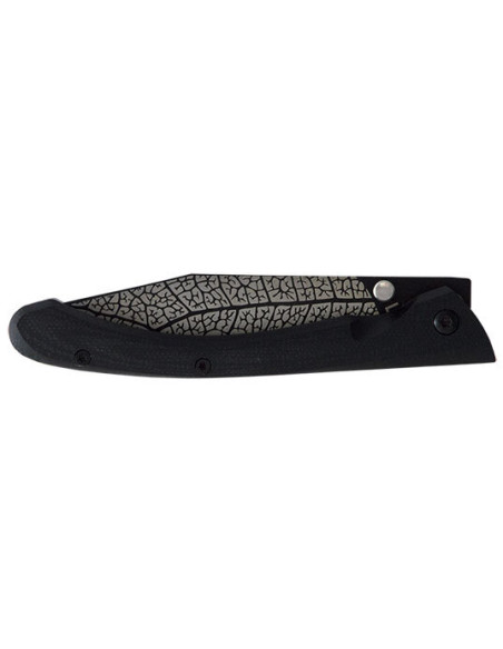 Klappmesser Lug C63 Feuille Noir - 11112 - Khurts.com