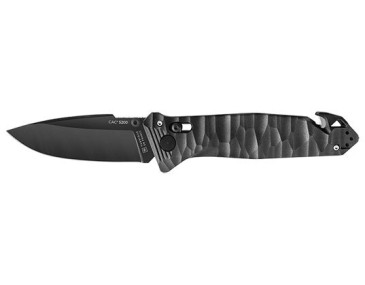 Klappmesser TB Outdoor CAC S200 Glatt Toxifi&eacute; - 3 Funktionen - Schwarz - 11172 - Khurts.com