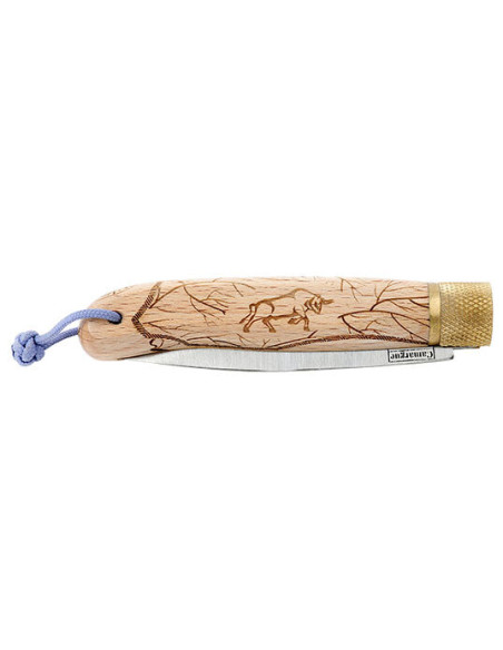 Coltello Pieghevole Camargue Faggio: Precisione ed Eleganza Unica
